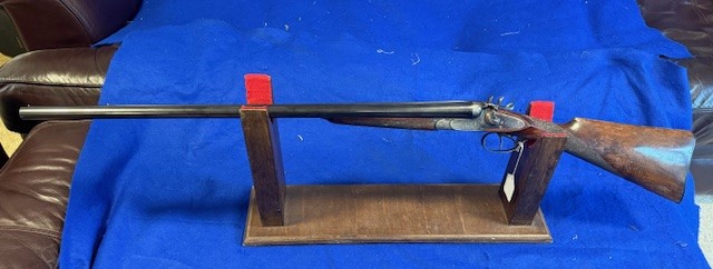San Marco 12 Gauge Side by Side Hammer Shotgun