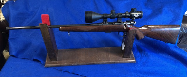 CZ Brno .22 Rim Bolt Action Rifle with Moderator