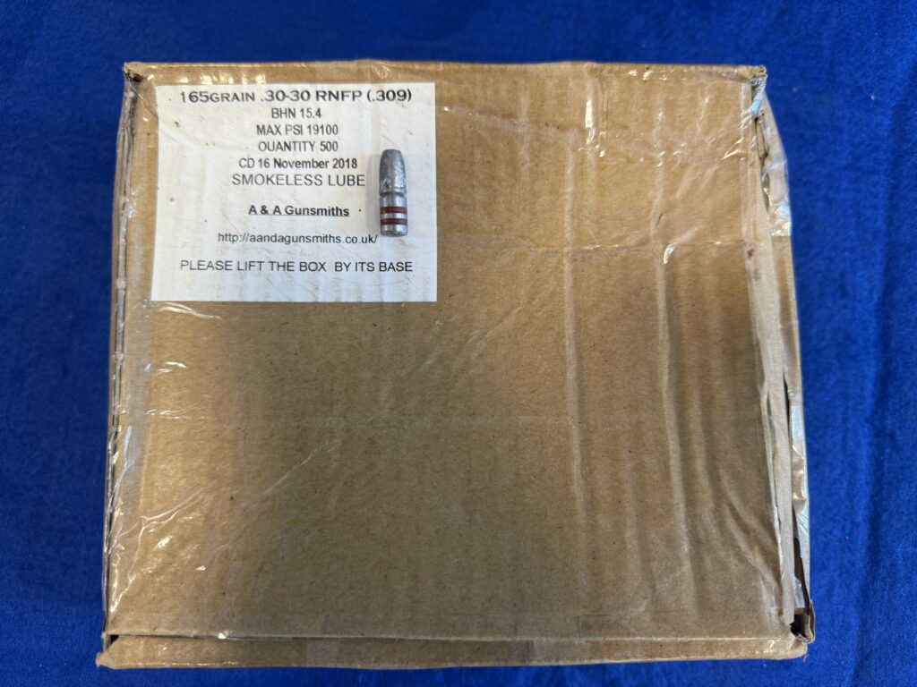 165 Grain .30-30 (.309) Lead Bullets